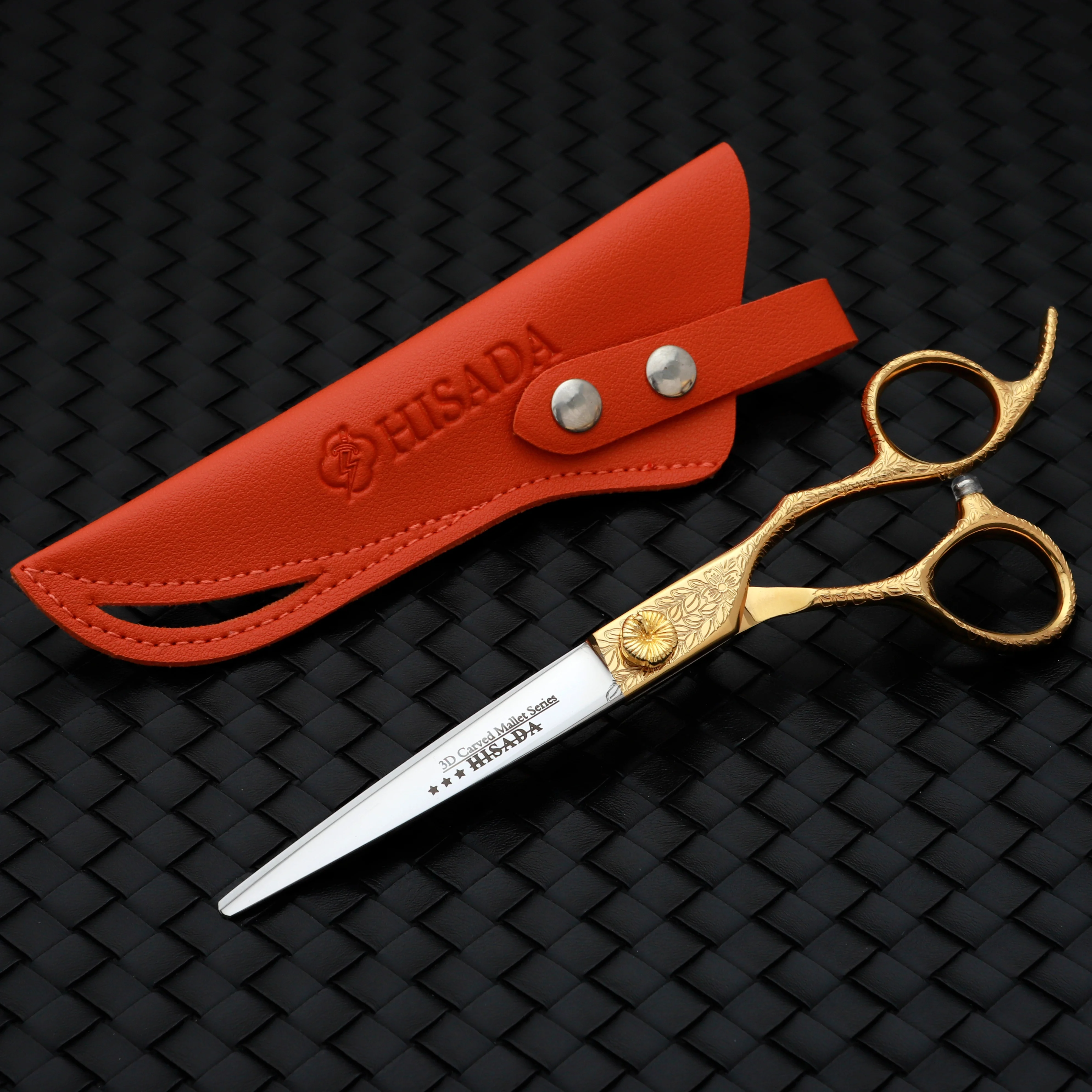 

HISADA hairdressing scissors professional barber scissors 6.0 6.5 7.0 Inch scissors VG10 material professional barber scissors