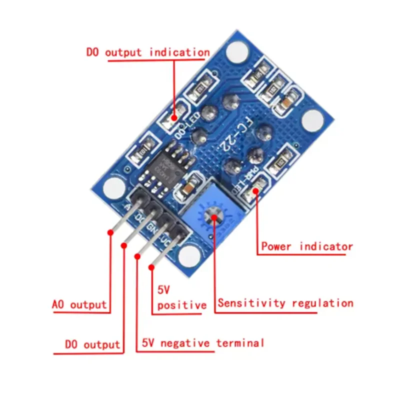 1-10 Uds nuevo MQ135 MQ-135 Sensor de calidad del aire módulo de detección de Gas peligroso para Arduino M2 promoción nueva lleg