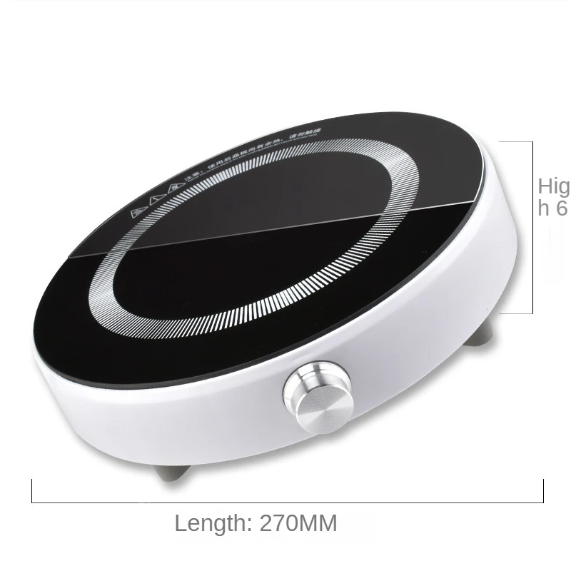 Индукционная плита 220 В 2200 Вт с набором кастрюль, водонепроницаемая кухонная плита для жарки, интеллектуальная плита для горячей кастрюли, горелка для варочной панели