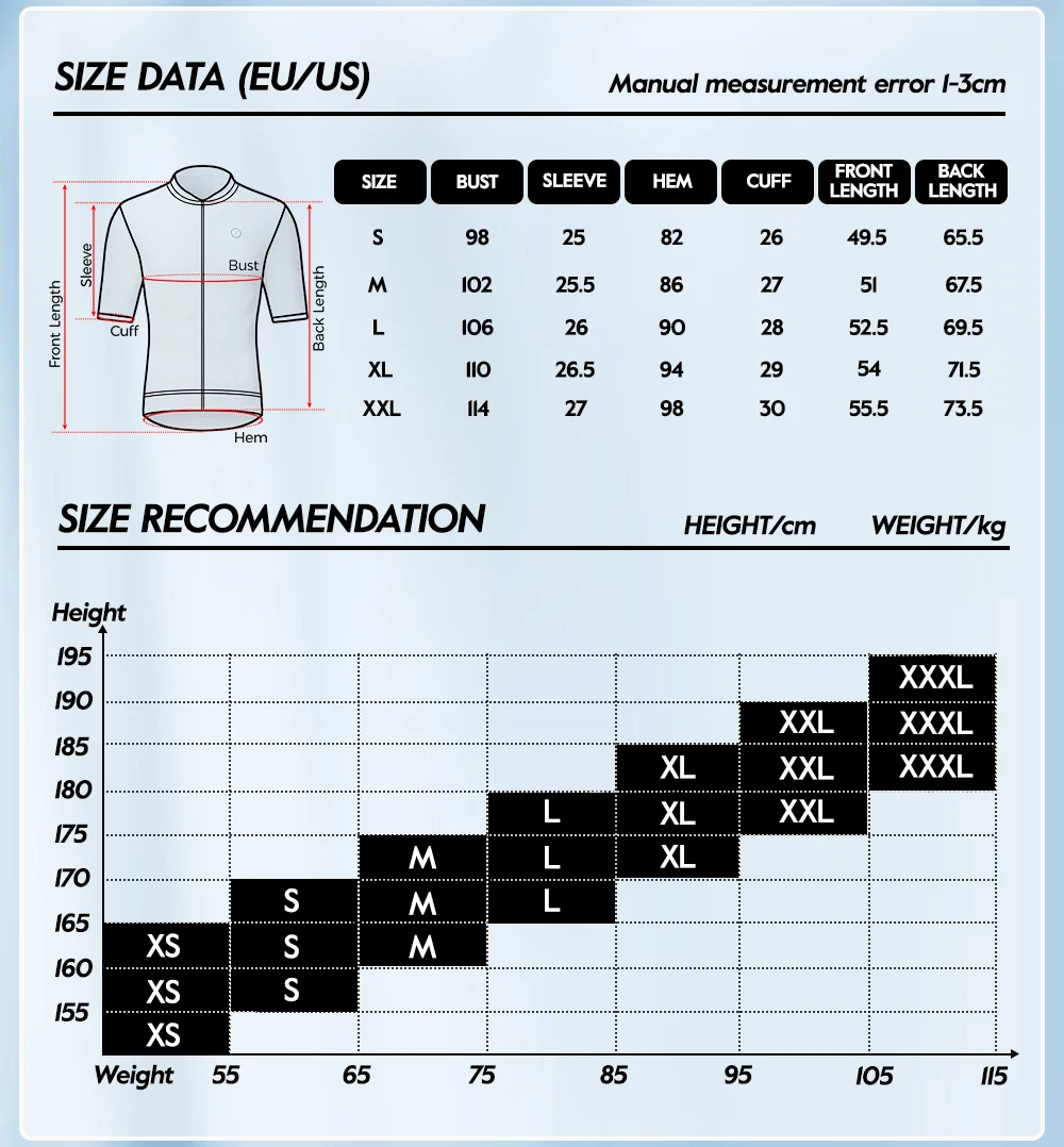 ZRSE Männer Radfahren Jersey Frauen Fahrrad Kleidung MTB Mountain Road Bike Kleidung Tragen Kurzarm Maillot Shirt UPF 50+ Sommer – Detail 3