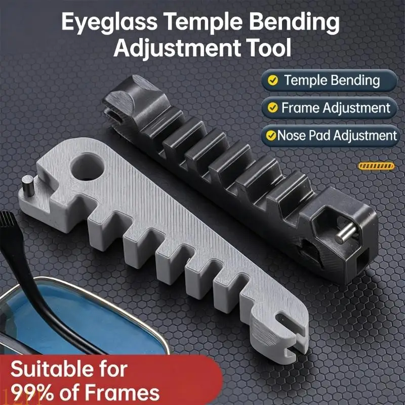 

12PF Compactly and Portable Eyeglass Frame Adjustment Corrector Tool for Quick Adjustment of Nose Pad Temple Arm During Travel