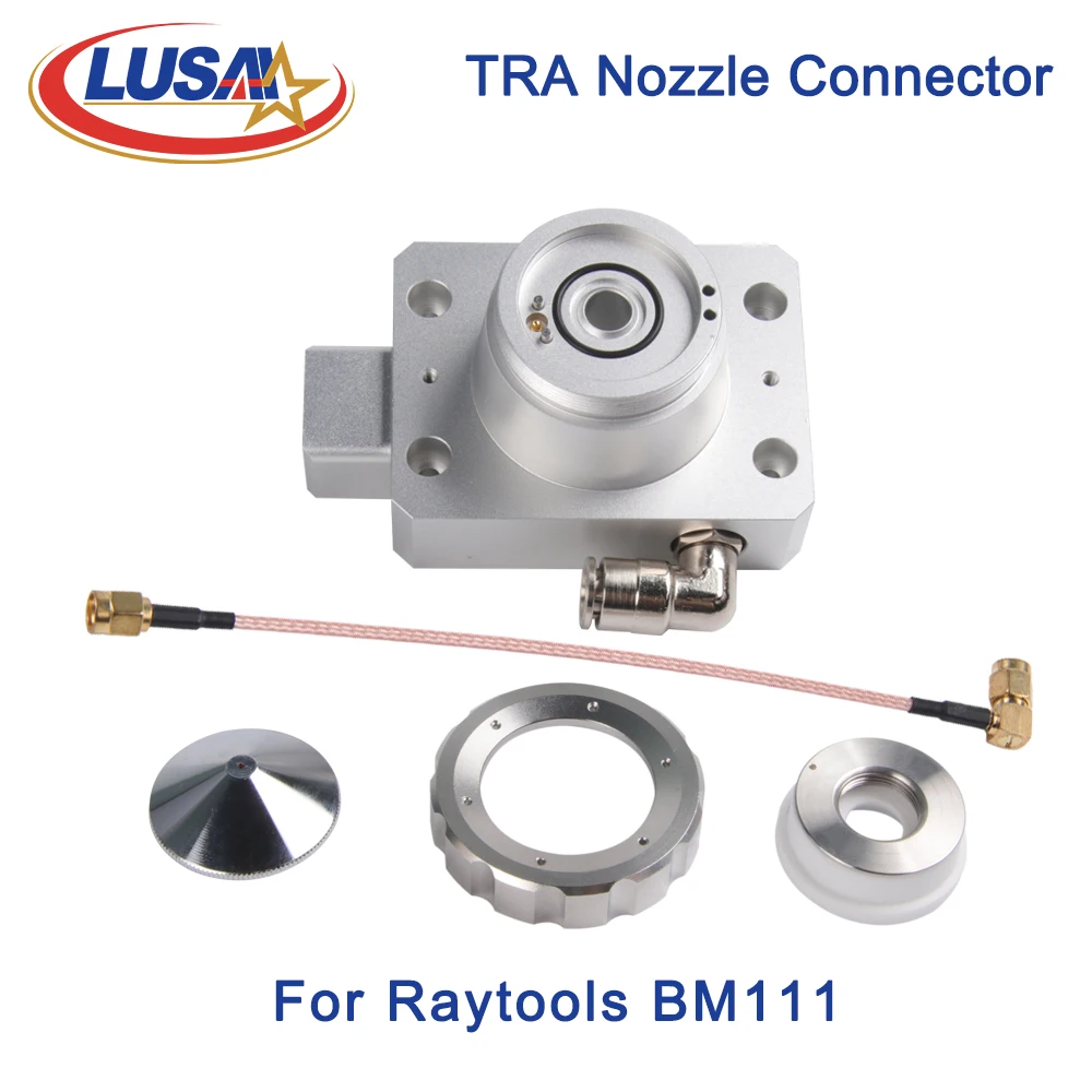 

LUSAI Raytools TRA spare parts fiber laser Nozzle Connector of Raytools Laser Head BM111 For Fiber Laser 1064nm Cutting Machine