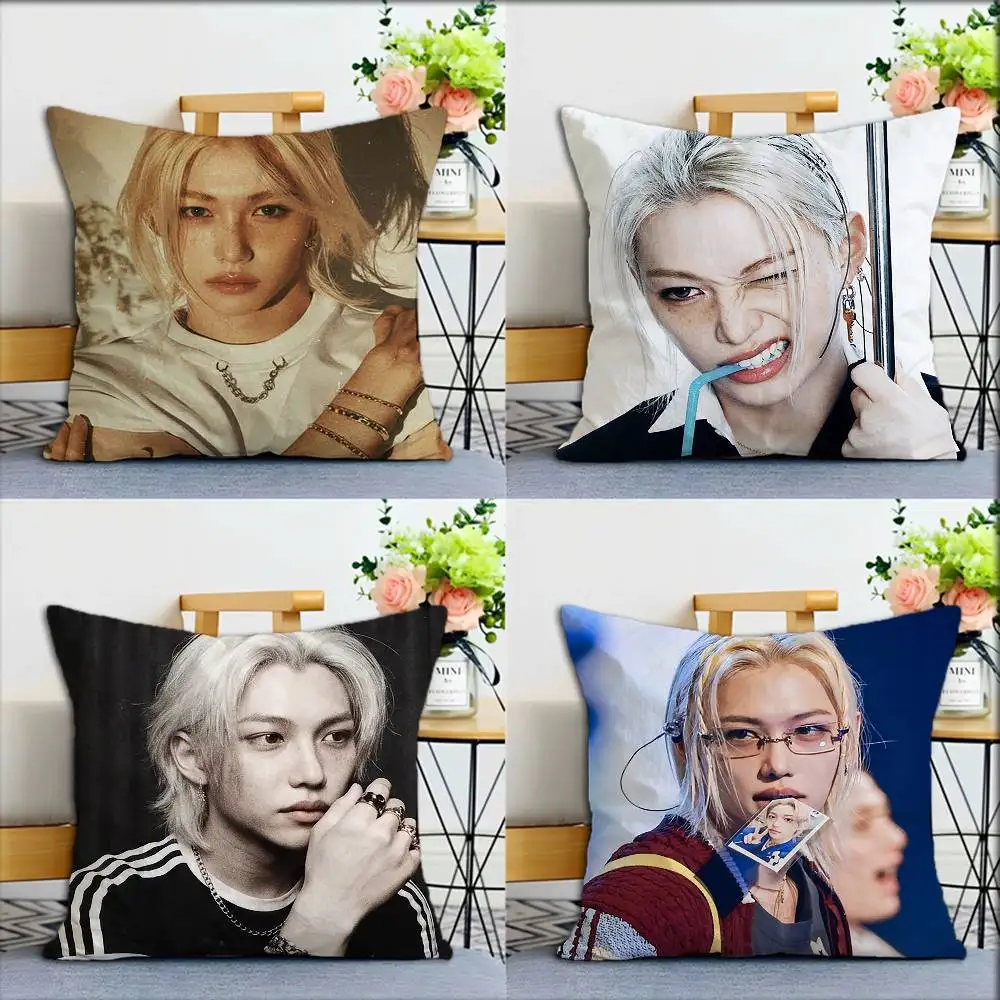 Felix THIS THAT L-Lee Various Sizes Square Pillow Case For Car Home Bedchamber Decor