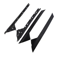 Juego de molduras de pilar A para parabrisas BB5Z 7803144 AB Reemplazo interior exterior del conductor y el lado del pasajero para Explorer 2011 a 2019