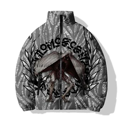 Monster Herenkleding 2024 3D-printen Heren Winterjassen Enge Parka 'S Cool Nieuw In Jassen Naar Beneden Demon Parka Winter Man Duurzaam