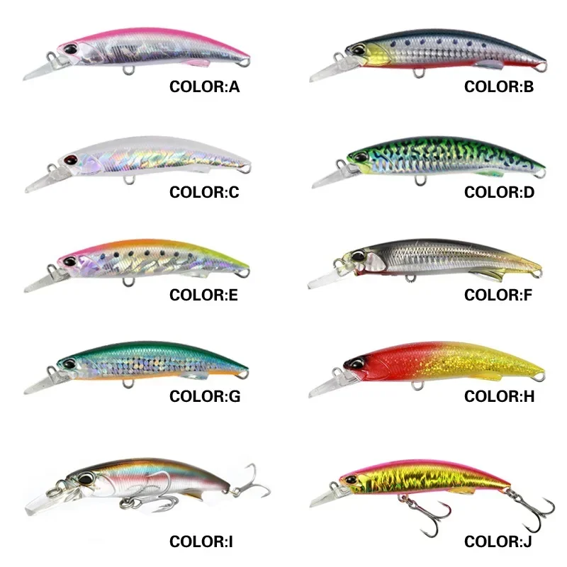 92mm 40g Sinking Fishing Lures Minnow Fishing Lure Set Ocean Pesca Crankbait Swimbait Isca Artificial Abs Tuna Whopper Plopper