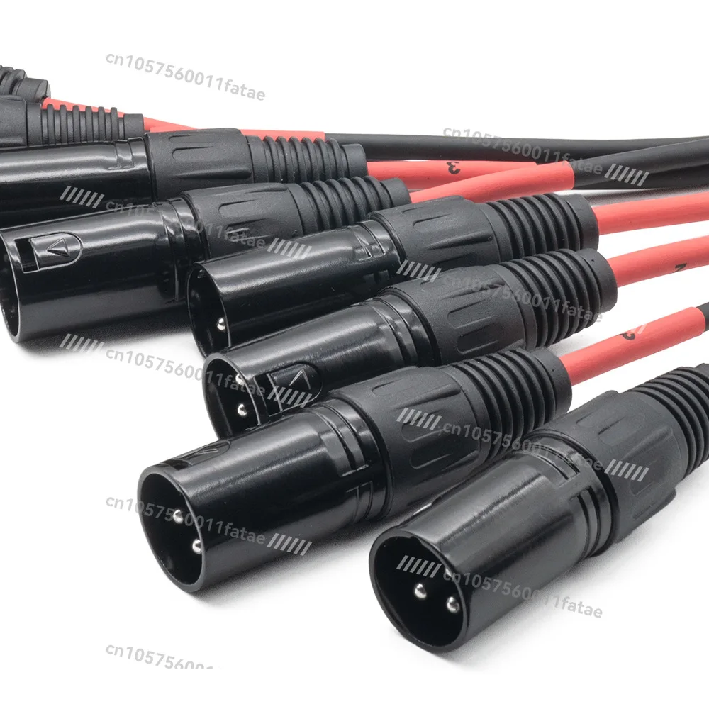 Gigabit Network Port XLR High-speed Signal Audio & Video Transmission Box XLR Female Head Male Head