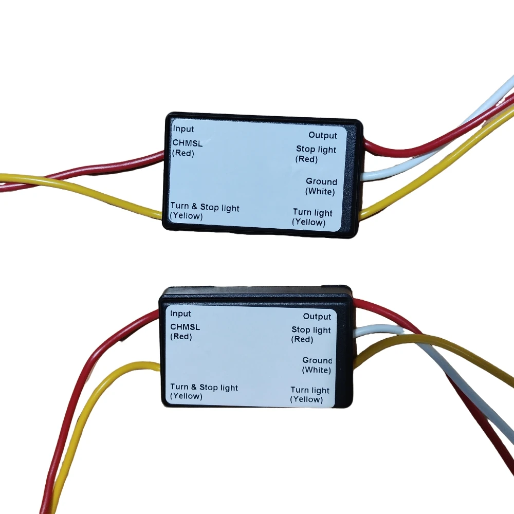 2-to-3 Way Trailer Taillight Converter Universal Connector for Marine Boat Hitch Trailers
