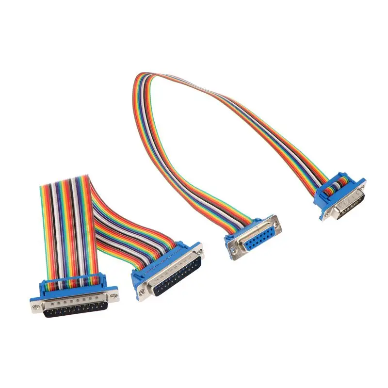D-SUB DB9 DB15 DB25 Male Female Cable D-SUD Serial Port Connector Adapter RS232 COM Extension Cable
