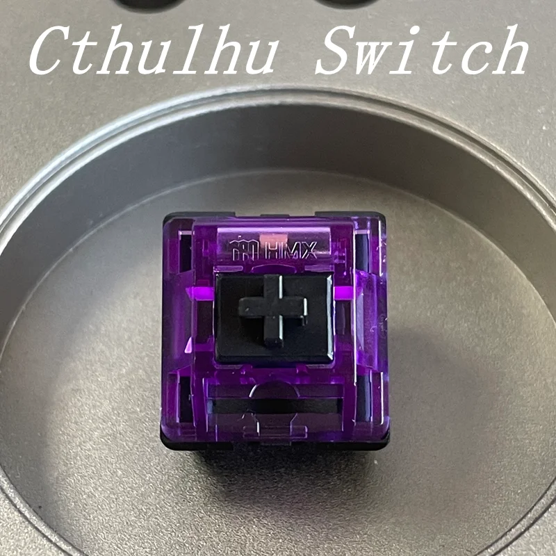 HMX Cthulhu Switch 5Pin HIFI Clacky Linear Switches Factory Lubed 37g 45g 50g Custom Mechanical Keyboard Switches PC Accessories — product photo 1 of 1