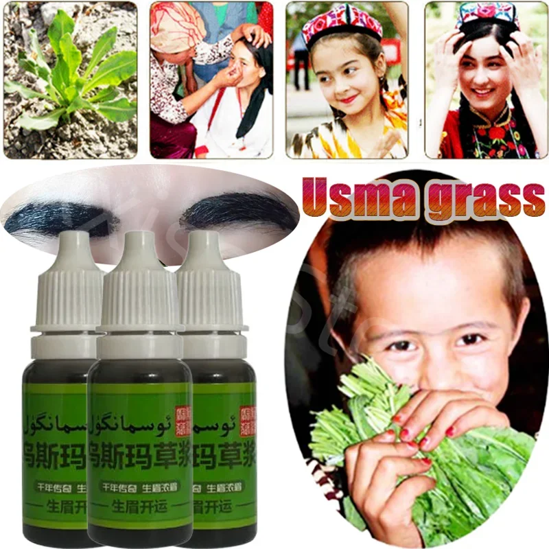 Usma Grass Eyebrow Growth Cream Eyebrows Beard Hair Growth Essence