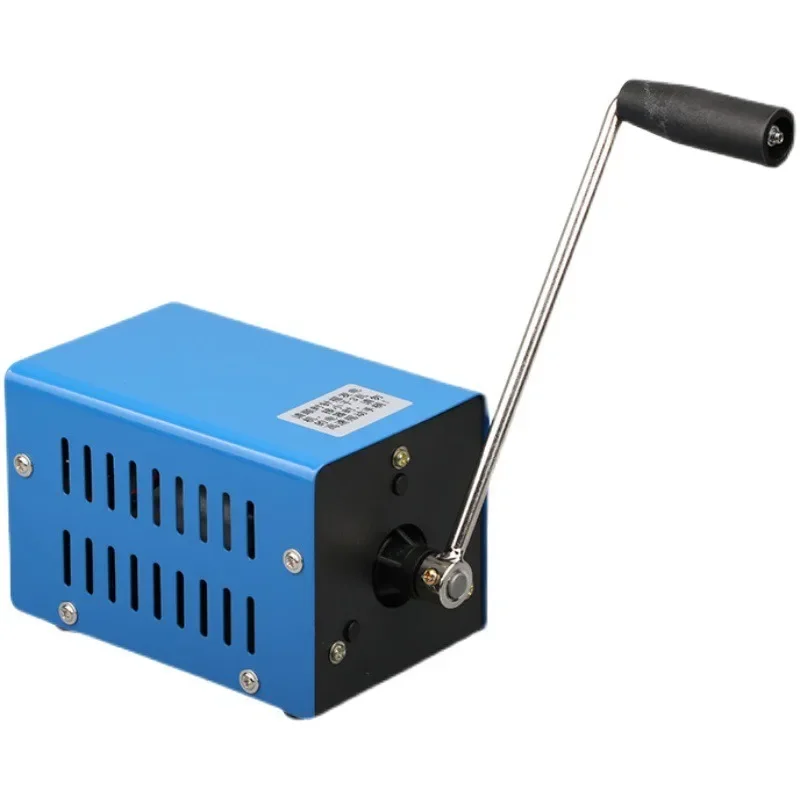 Multifunctional outdoor tourism outdoor power outage emergency high-power hand generator