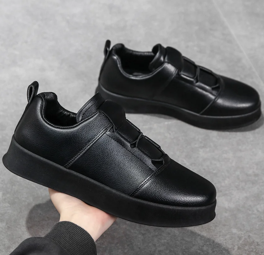 

Leather Men Shoes lace up Fashion Formal Men Shoes outdoor Moccasins Italian Breathable Male Driving Shoes for men sneakers