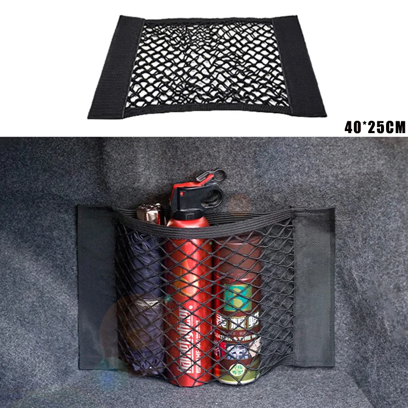 Universal Cars Luggage Nets Travel Pocket Car Trunk Net Nylon SUV Auto Cargo Storage Mesh Holder