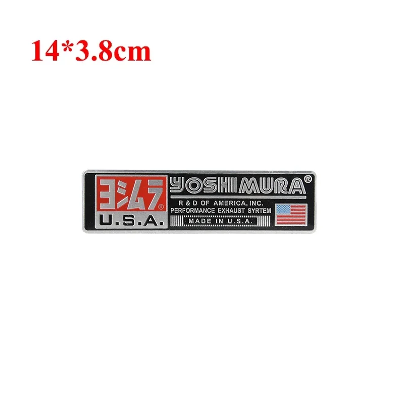 S T .オートバイの排気新しいヨシムラ AT2 エスケープマフラー R11 R77 HF 3D 粘着耐熱マフラーアクセサリー