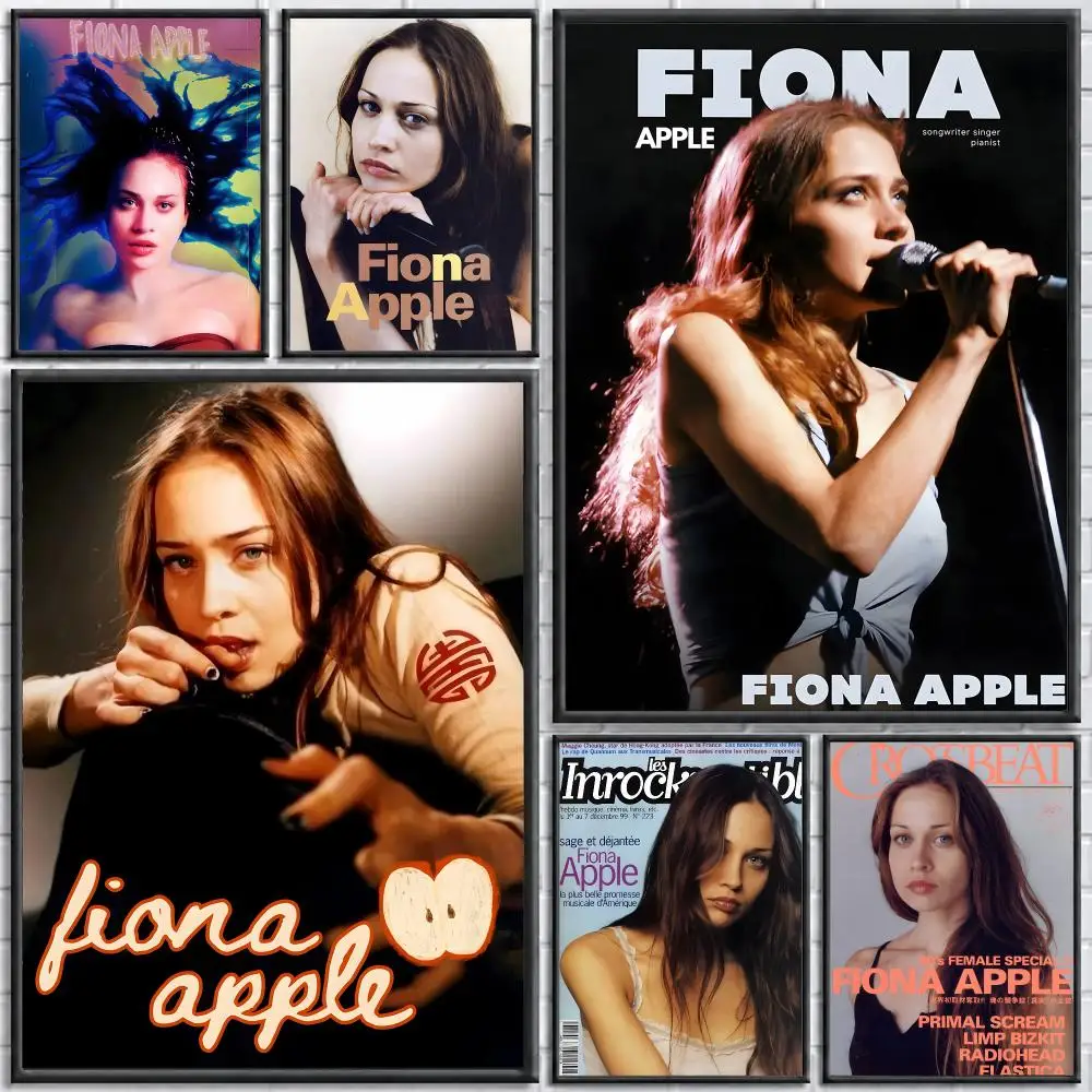 Singer Fiona Apple   Print Wall Art Pictures Canvas Painting Living Room Bedroom Home Decor Poster