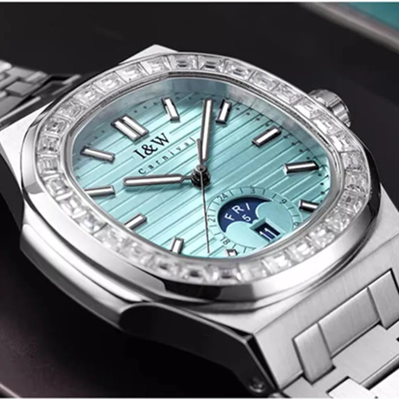 

Montre Homme CARNIVAL Mechanical Business Watches for Men Brand Luxury Automatic NH36 Wristwatches 50M Waterproof Reloj Hombre