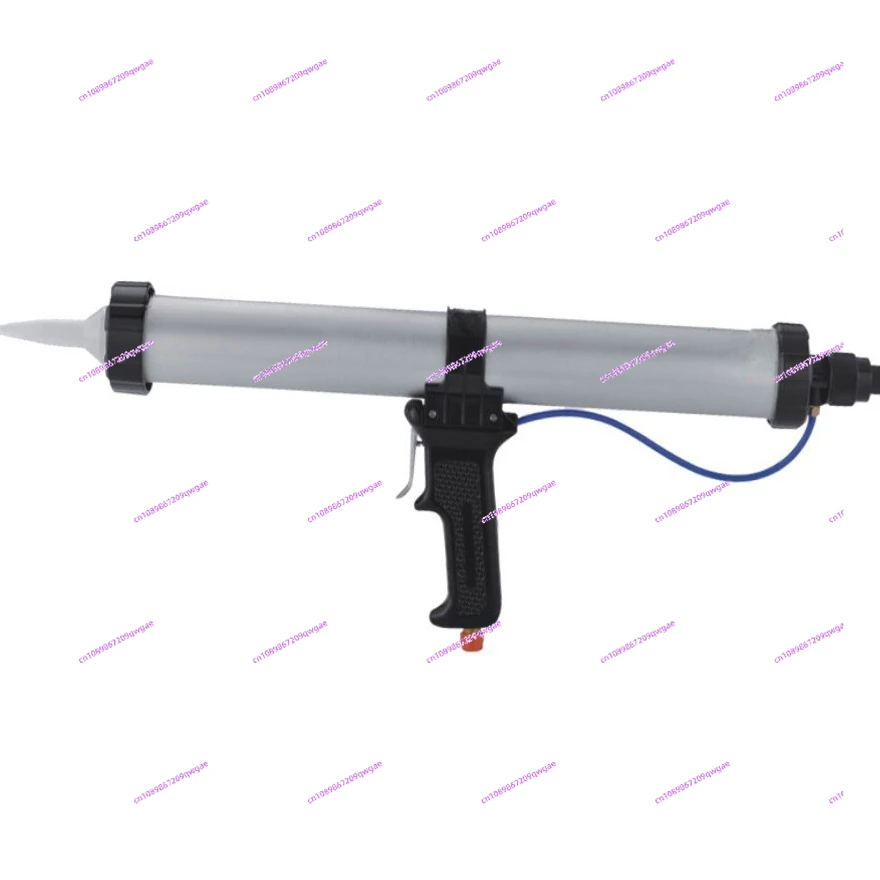 15 Inch 600ml Pneumatic Sausage Caulking Gun Silicone Sealant Air Gun Rubber Putty Applicator for Gun