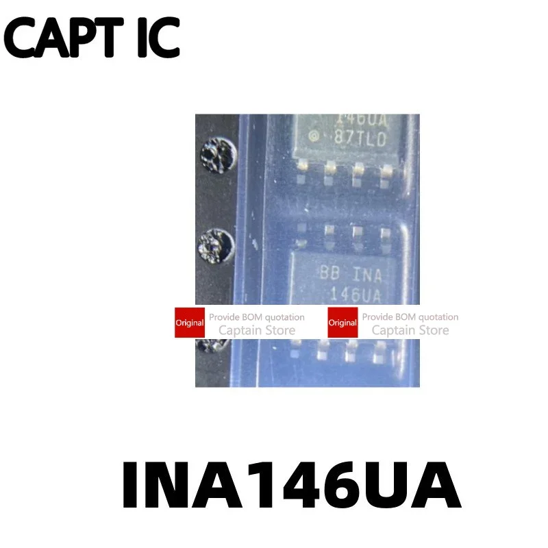 5PCS INA146 INA146U INA146UA SOP8 differential amplifier chip