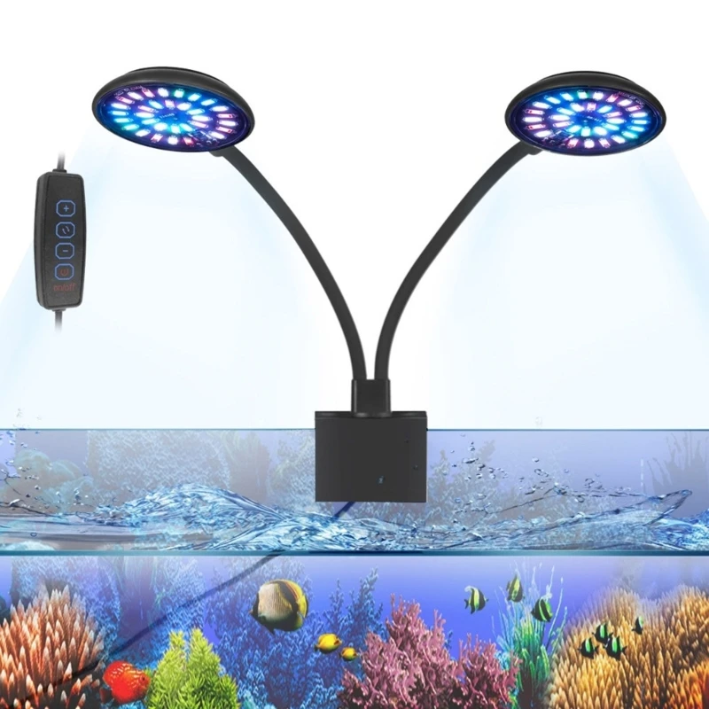 Adjustable Aquariums LED Light for Small Size Fish Tanks 6/7w Multiple Color Dropshipping