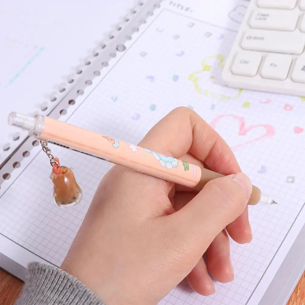 Kawaii капибара механический карандаш эстетический милый кулон автоматический карандаш для рисования письмо животное 0,5 мм вызывающий карандаш для офиса