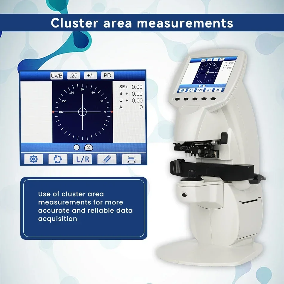 NEW VISSION Optics Digital Auto Lens Meter UV PD Printing Focimeter Lensometer Optical Equipments Instruments Lensmeter