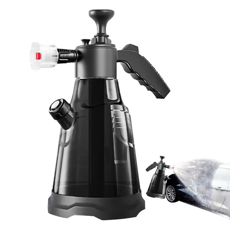 

2.3L Hand Pump Car Wash Foam Sprayer Handheld Watering Gardening Air Pressure Sprayer Snow Foam Car Window Cleaning Spray Bottle