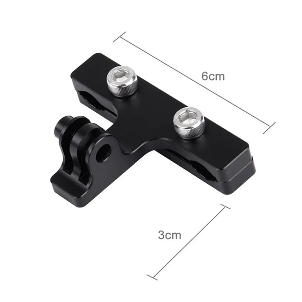 Support de dégager de vélo en aluminium pour Gopro fore9, 7, 5, 4, support de trépied, adaptateur de support rapide, pince pour appareil photo Mijia, capture d'écran SJ, Yi, 4K