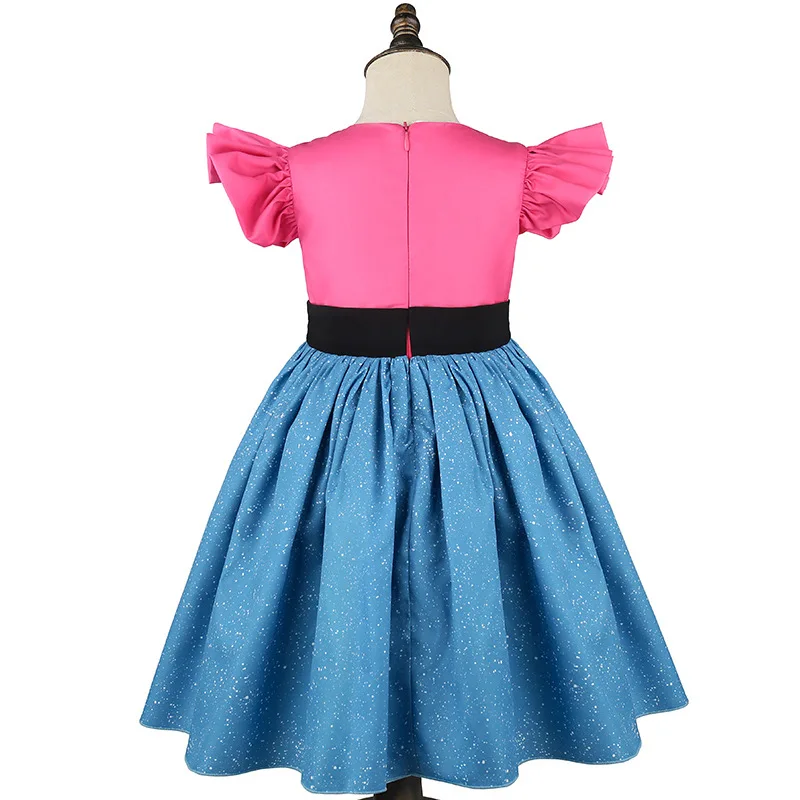 Filme gabby cosplay traje gabby vestido roupa dos desenhos animados gabs casa gabby gabby 80cm-130cm para mulheres festa de halloween adereços comicon