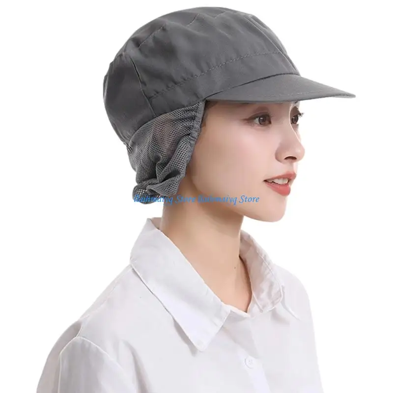 

573B Breathable Chefs Hat for Cooking Baking and Sanitary Applications with Hair Oil Resistant