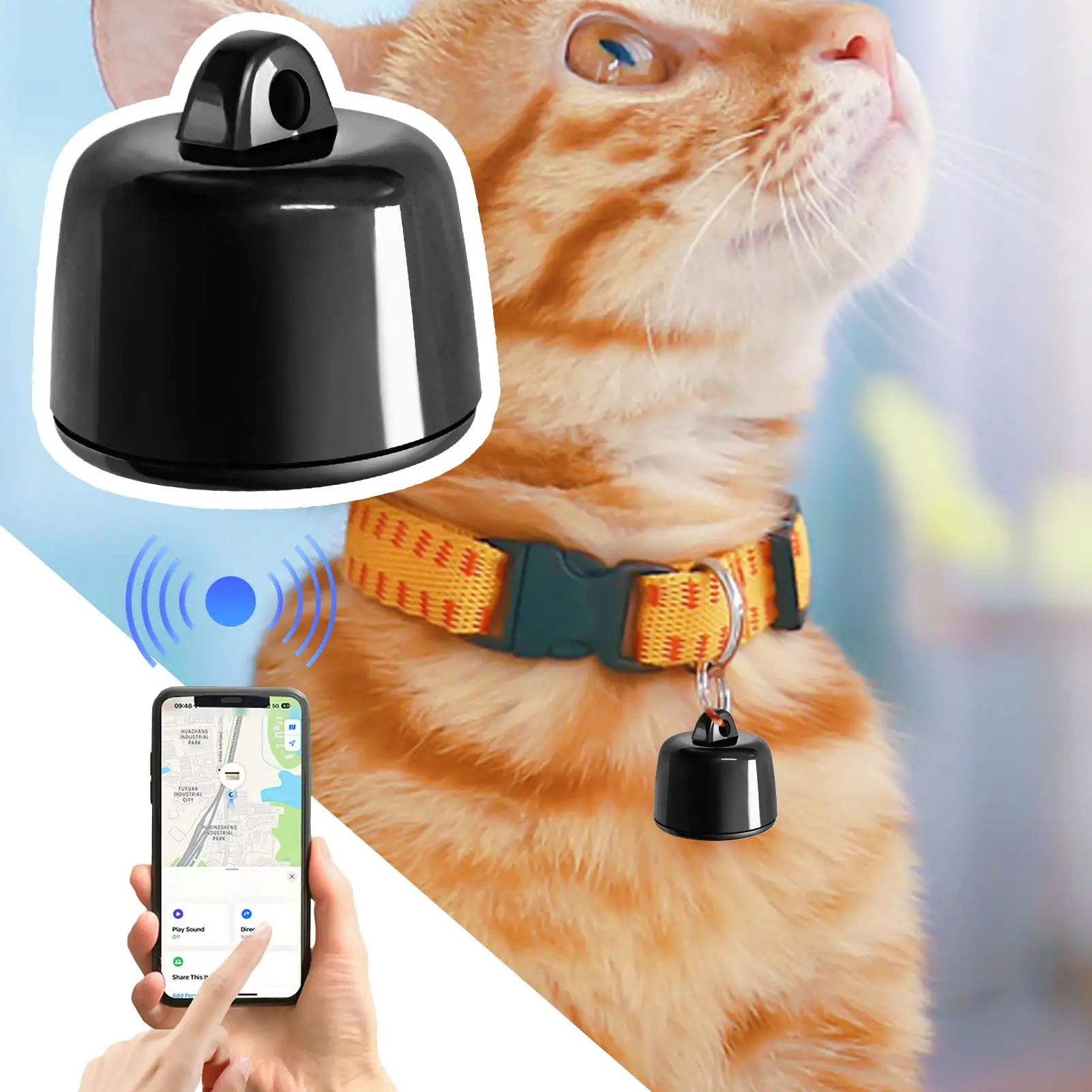 Mini Pets Global Locator Compatible With ISO System For Birds And Dogs And Cats View 3 Days Of Movement GPS Tracker