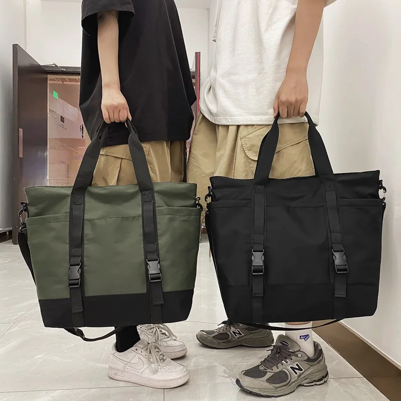 Crossbody Bag Large Capacity Multifunctional Durable Men's Casual Fashionable Shoulder Brand Handbag Notebook Tote Bag for Women