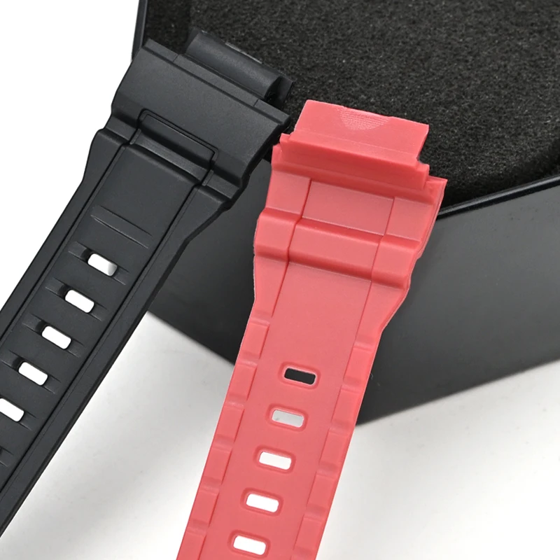 For CASIO G-SHOCK GW-9400/G-9300 Resin TPU watch strap Specialized interface wristband Stainless steel buckle Watch accessories