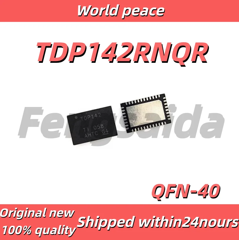 (1-10pcs)100% Brand new original TDP142RNQR TDP142RNQT TDP142 WQFN-40 Linear Driver Chip