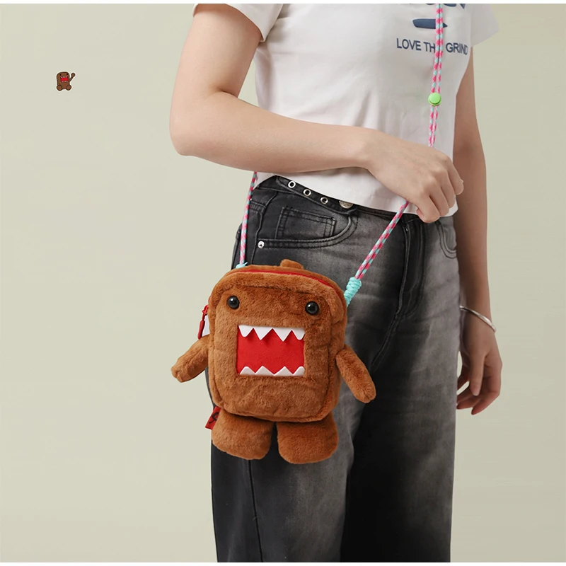 Cute Cartoon Cross-body Bag Soft Lightweight Student Wallet Multifunctional Hangable Accessory Bags Fashion Design Shoulder Bags