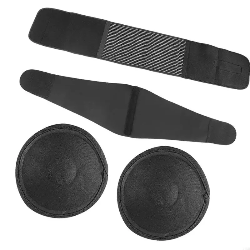Discreeted Adjustment Hernia Belt Combining Nylon Durability And Flexible Silicone Support For Hernia Management