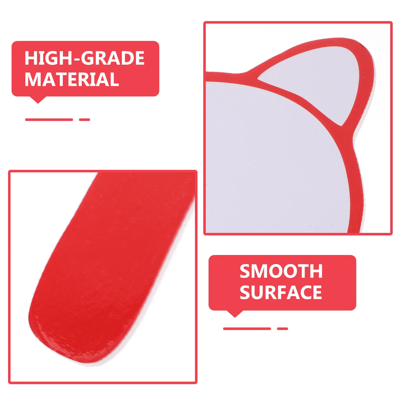 Foam Whiteboard Blank Scoreboard For Auctions Voting Handheld Dry Erase Paddle Reusable Mini Writing Board For Students Teachers