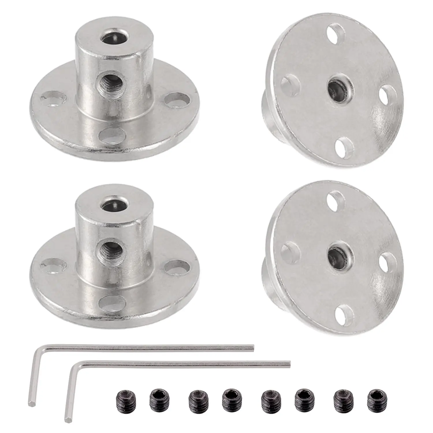 

1pcs M4 M5 M6 M8 Flange Shaft Coupling Coupler Collar Clamp Bracket Motor Joint Connector For Diy Rc Model Motors