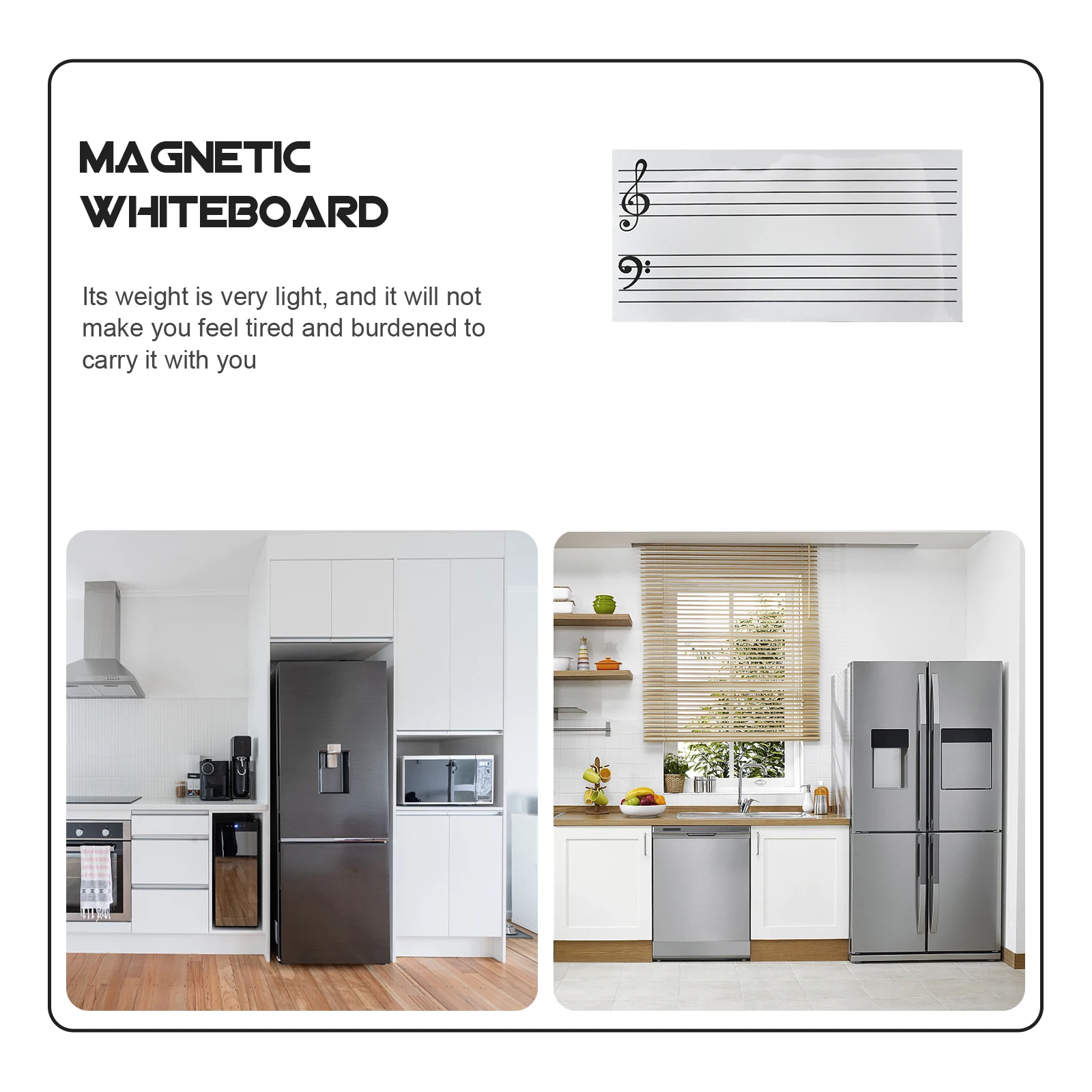 

1 set Piano Note Magnetic Stickers Reusable Whiteboard Music Teaching Tool Fridge Magnets Educational Notes Board for Teachers