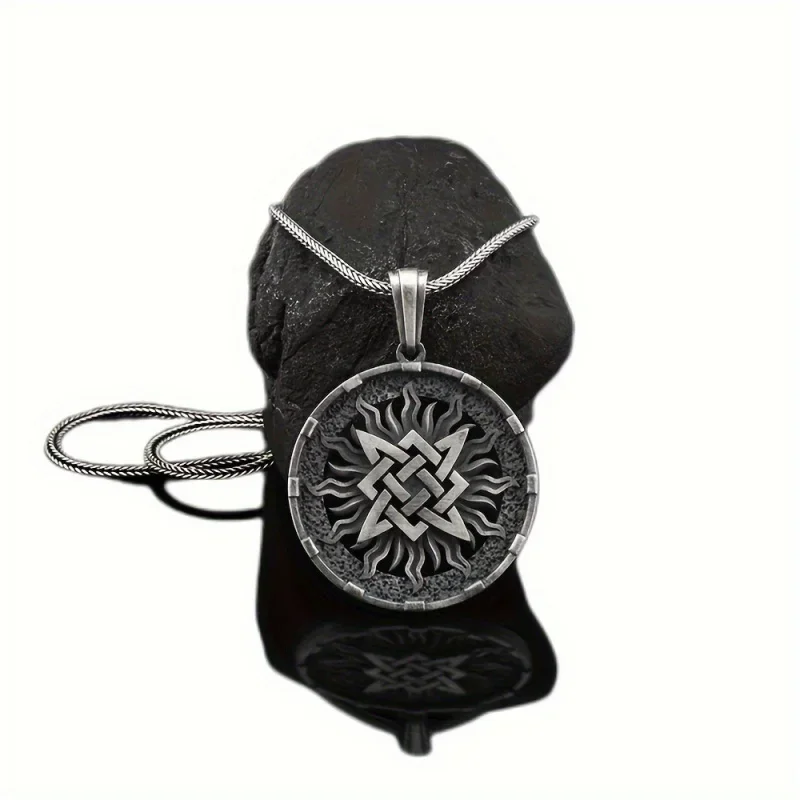 New Fashion Exquisite Slavic Charm Necklace Russian Star Jewelry Pendant For Personalized Men\'S Jewelry Accessories Wholesale