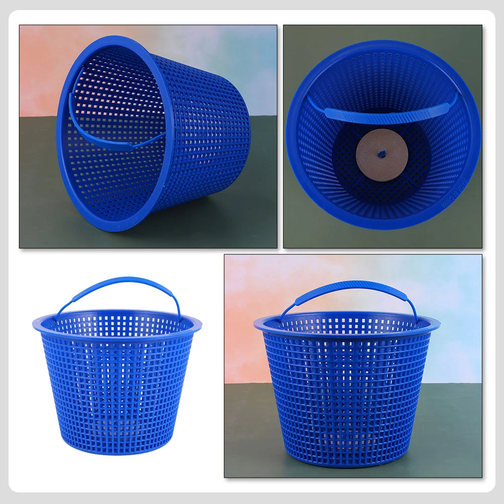 Pool Skimmer Basket Swimming Pump Filter Supply Anti-clogging Accessory Gadget Plastic Drip Litter Filting