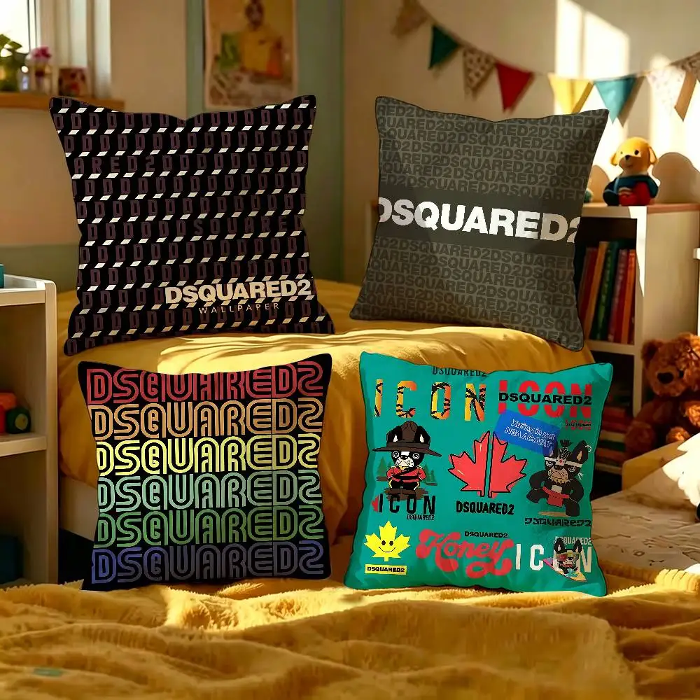 Design D-d-dsquared2S Personalized Pillow Dust Cover Bedroom Kids Party Decoration Pillowcase Birthday Children Gift