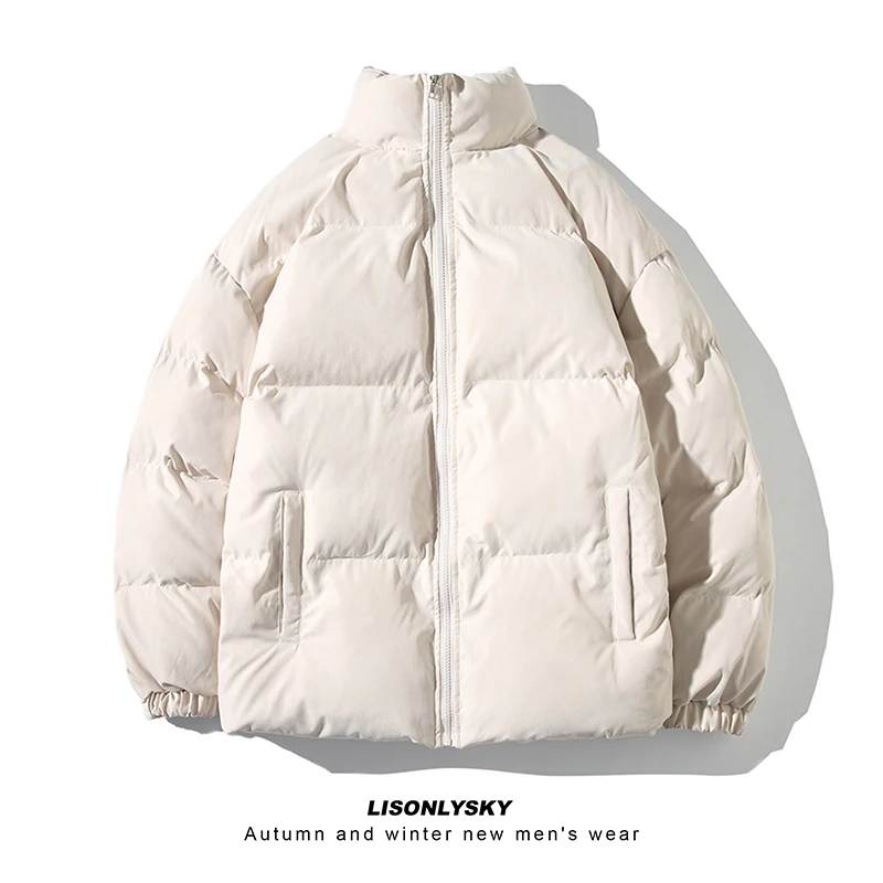 Lappster Winter Harajuku Kleurrijke Korte Parka 'S Bubble Jas Mannen Streetwear Koreaanse Mode Jas Zwarte Kleding Puffer Jassen