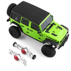 Metalowe oś samochodu RC Przedni tylny zderzak Zespół osi amortyzatora CVD Pełny zestaw do 1/24 RC Crawler Car Kyosho Mini-Z 4x4 JEEP