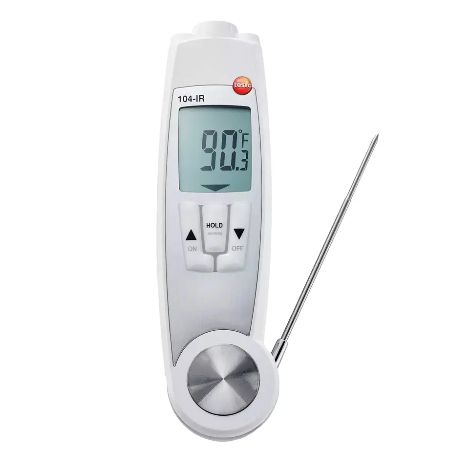 Testo104-IR Food Safety Thermometer Probe Dual Purpose Infrared Thermometer 0560 1040