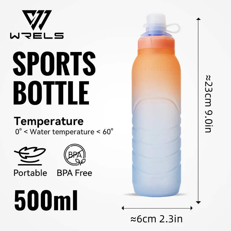 

WRELS Portable Water bottle for Outdoor Sport Fitness BPA Free Water bottle Large Capacity Fitness Running Sports Water Bottle