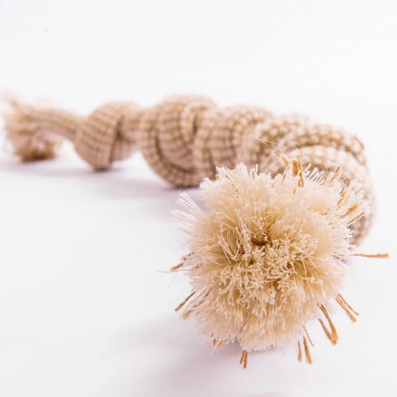 New Bulk Haute Eco Natural Hemp No Stuffing Durable Cotton Rope Pet Halloween Christmas Aggressive Dog Tug Chew Toy Set