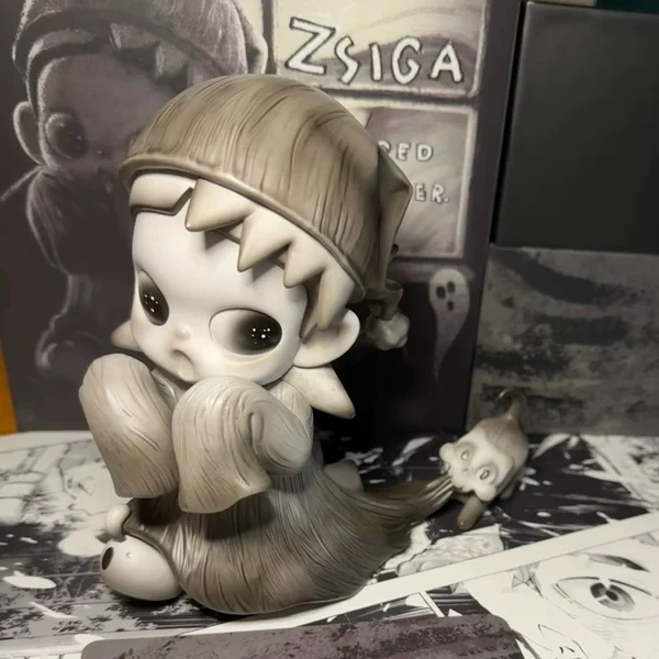 

POPMART натуральная фигурка Zsiga Panicked Performer, слепая коробка, милая игрушка для коллекции, украшение дома, подарки-сюрпризы