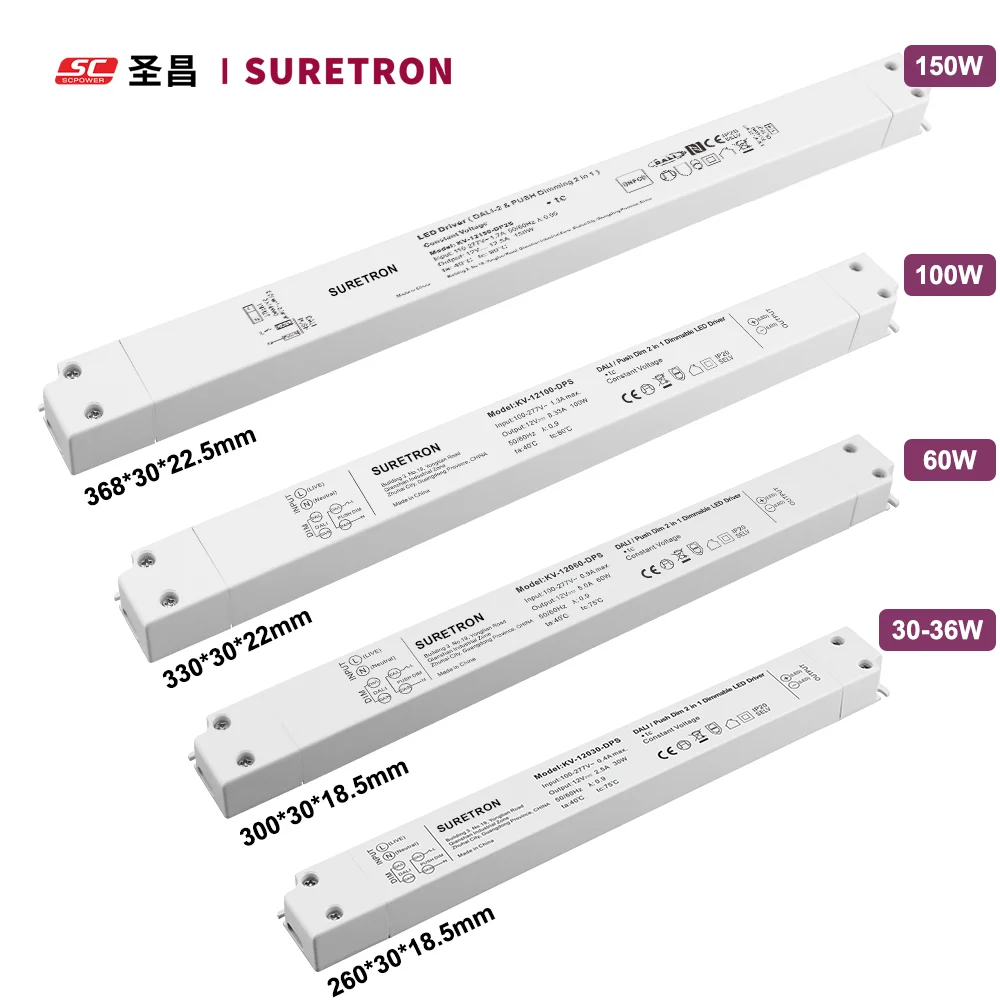 100w Transformer 96w 220v ke 12v 5a dc PWM Dimmable 60W LED Transformer 24v 150w led driver 30w 36w power supply