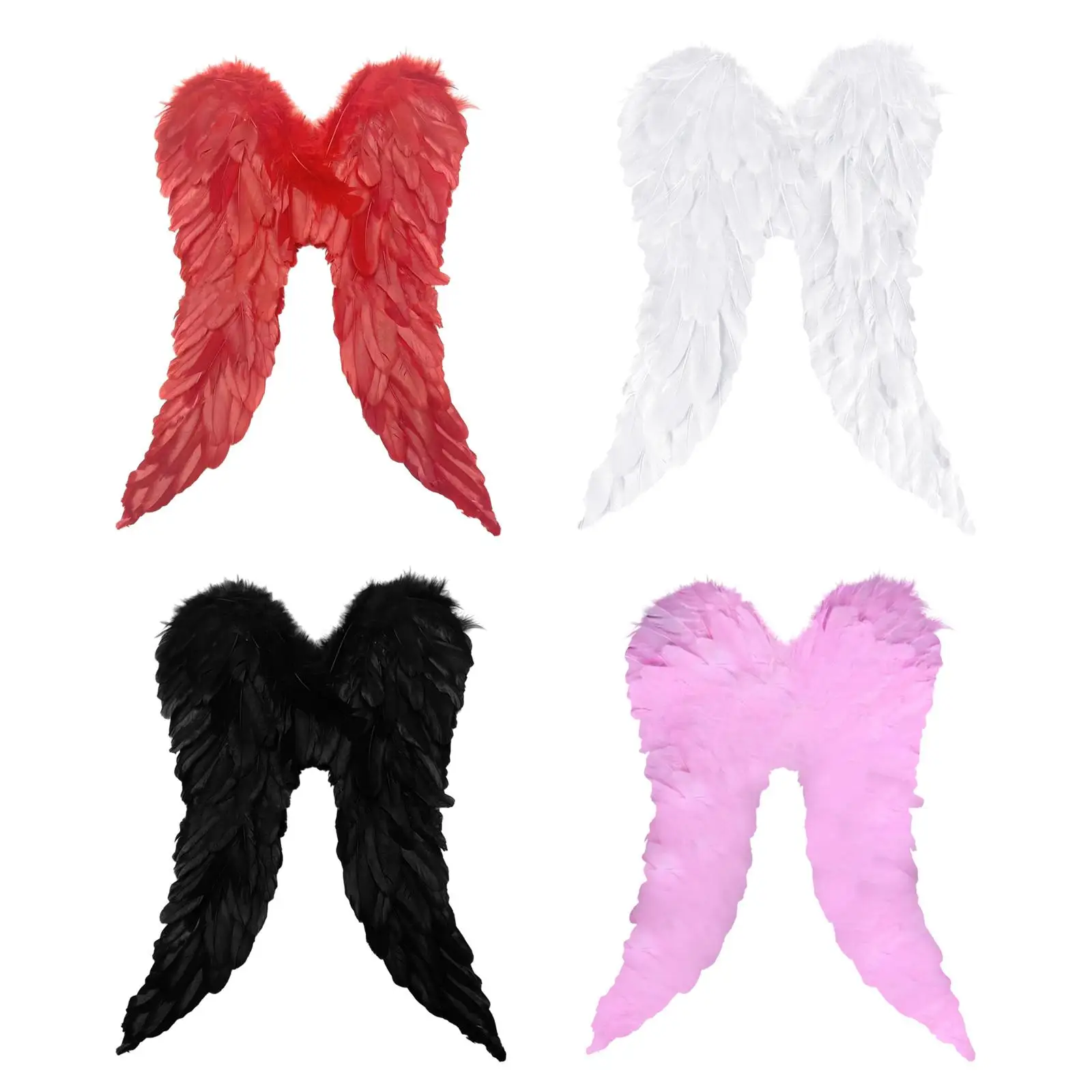 Ailes d'Ange pour Cosplay d'Halloween, Accessoires de Costume, Dégradation pour Performance sur Scène, Accessoires Photo, ix, Vacances, Masade Tim